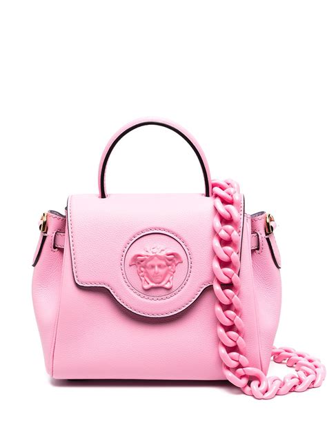 pink medusa versace purse|versace medusa shoulder bag.